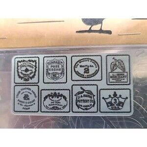 NEW JRV  15mil Reusable Mini Crocks Set Of 8 Stencils